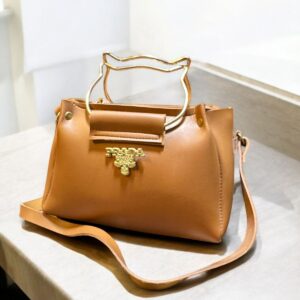 Mustard Trendy Hand Bag for Women