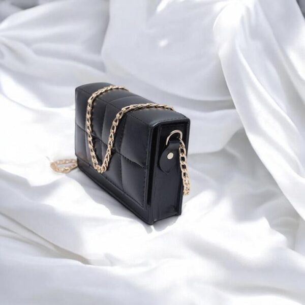Black Glint Crossbody Bag - Image 2
