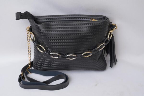 Black Urban Crossbody Bag