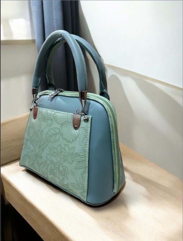 Mint Green Simple Hand Bag - Image 3