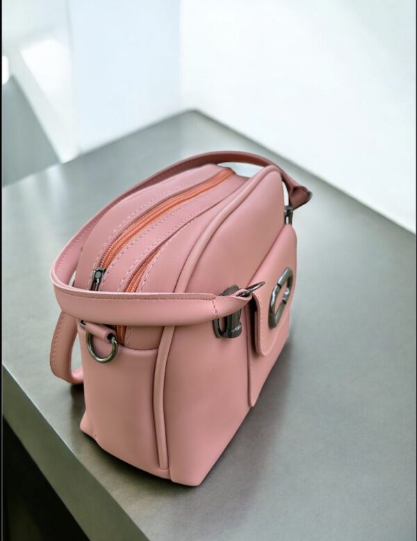 Pink Motion Hand Bag For Women - Image 2