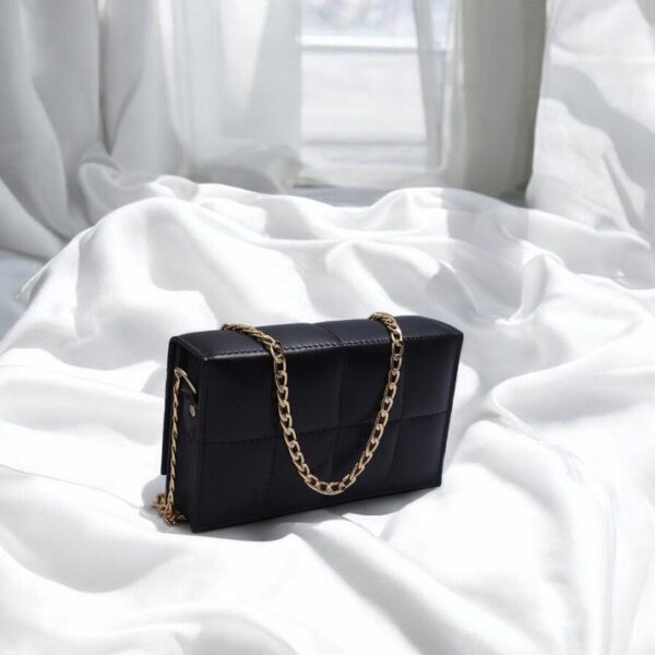 Black Glint Crossbody Bag - Image 3
