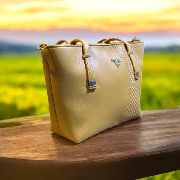 Golden Glint Women Shoulder Bag