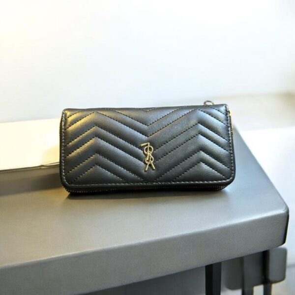 Midnight Duo Zip Clutch
