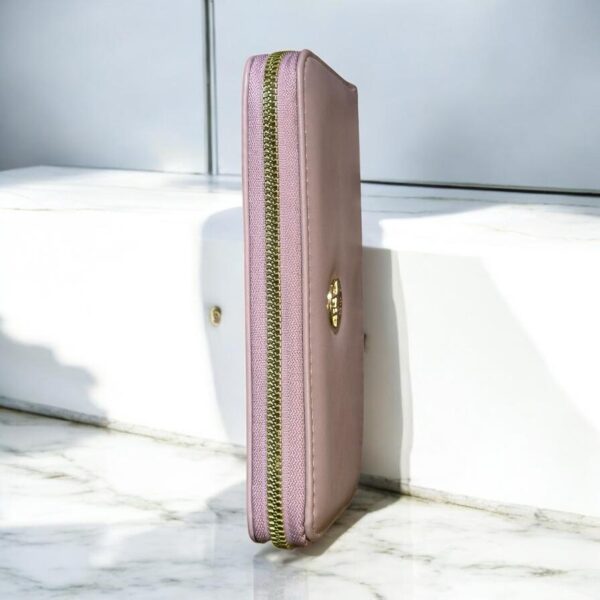 Rose Single Zip Clutch - Image 2