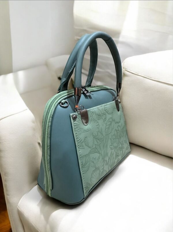 Mint Green Simple Hand Bag - Image 2