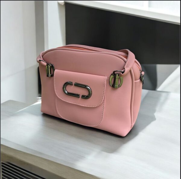 Pink Motion Hand Bag For Women - Image 3