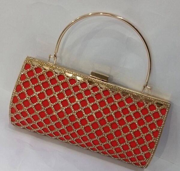 Fancy Bridal Textured Clutch