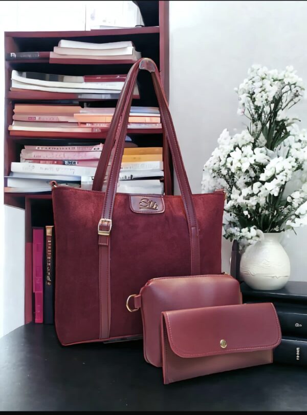 Rabbit 3 Pc Shoulder Bag - Image 4