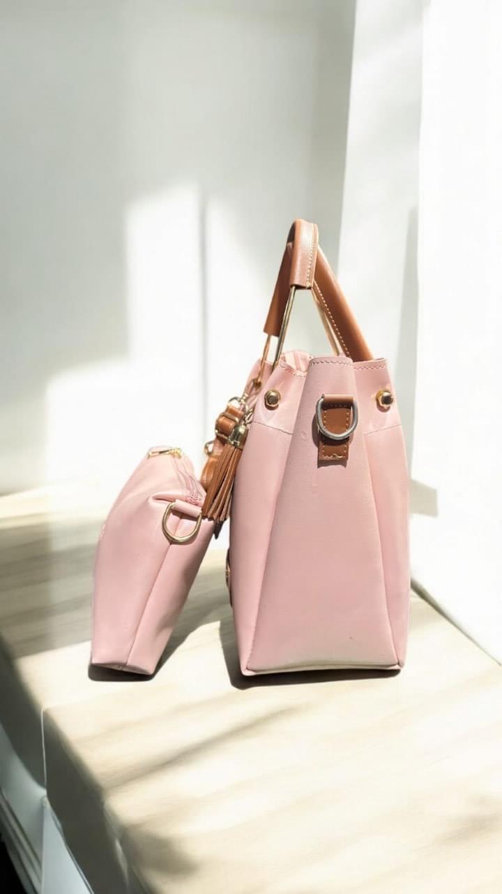 Duo Grace Pink Hand Bag - Image 2