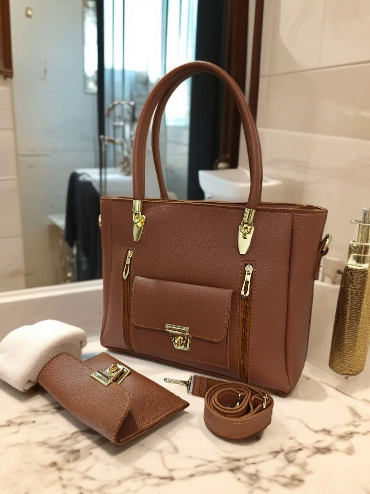 Divine 2 Pc Quality Hand Bag - Image 5